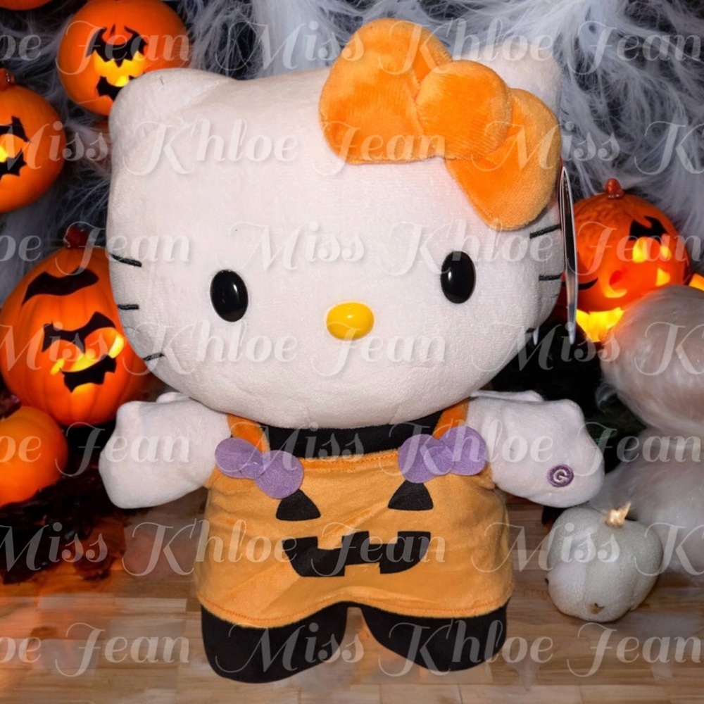 Hello Kitty Halloween Pumpkin Side Stepper
